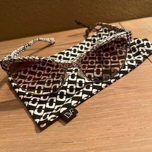 DVF Snakeskin Sunglasses